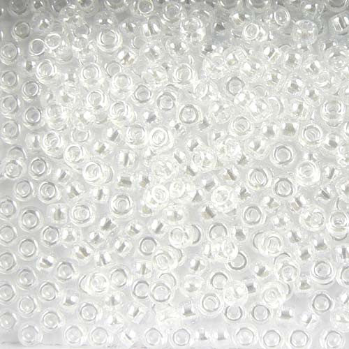 Crystal Luster Seed Beads (Size 6)