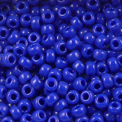 Lapis Opaque Seed Beads (Size 6)