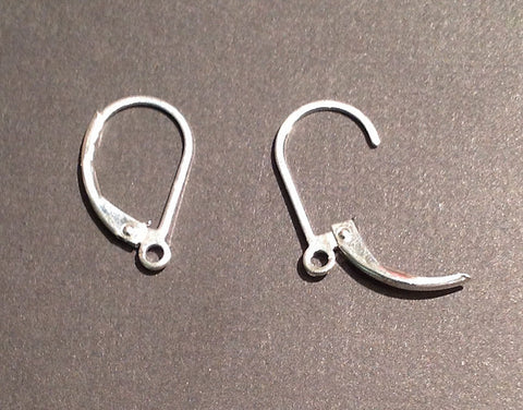 Sterling Silver Leverbacks