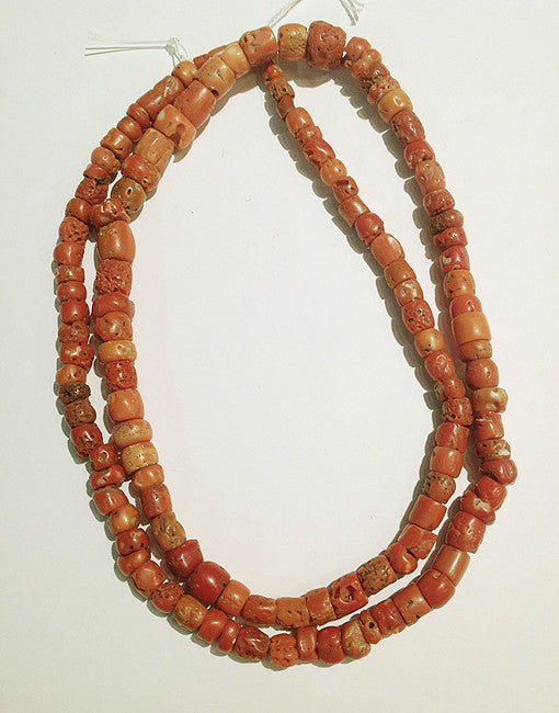 Ancient African Coral Beads beadstore