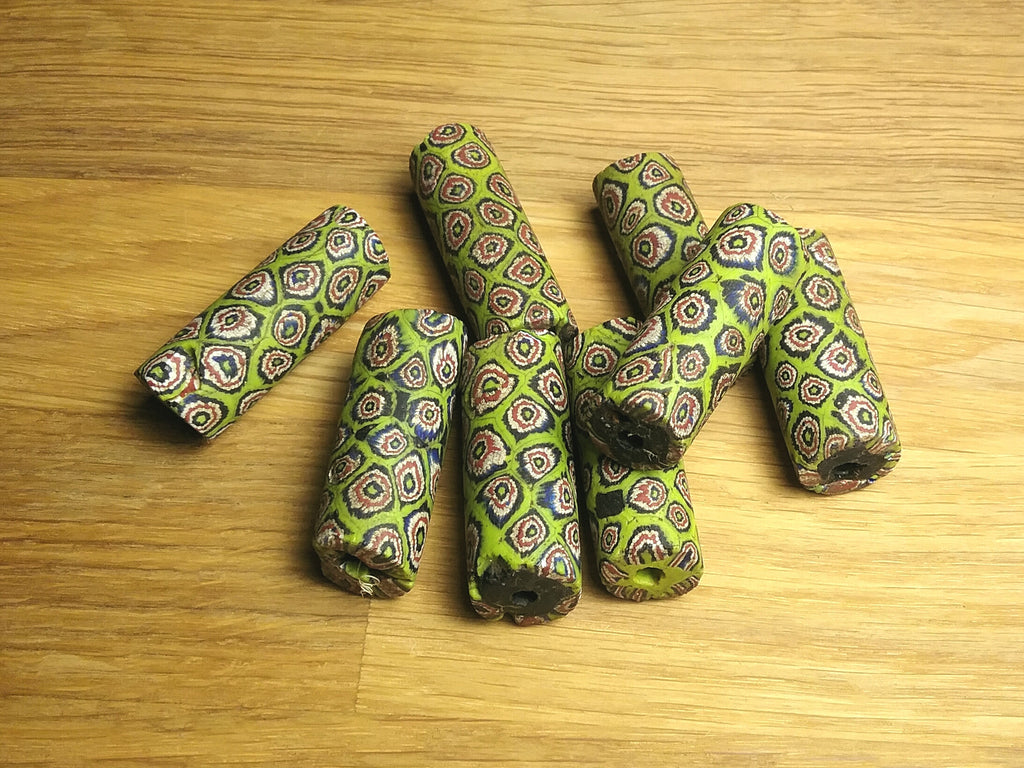 Loose Trade Beads - Green Eye