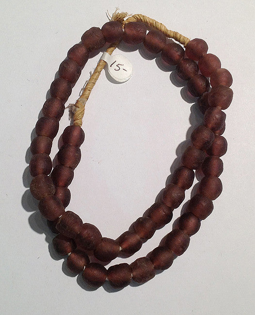 African Sea Glass Beads (Medium)