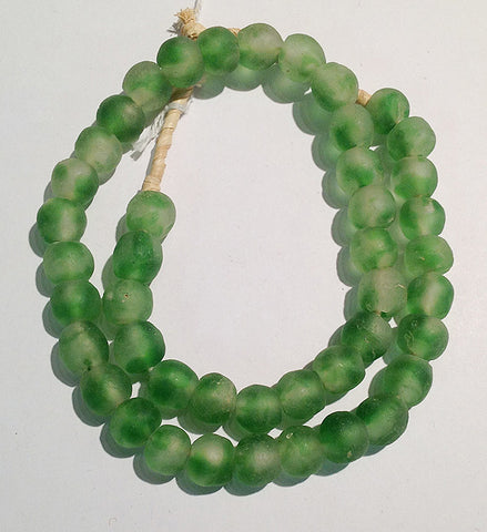 African Sea Glass Beads (2-Tone)