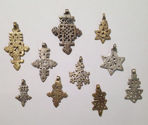 Ethiopian Metal Pendants