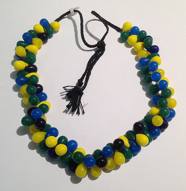 Mali Wedding Beads (Small - Blue/Green/Yellow/Black)