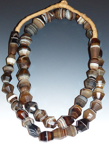 Beautiful Antique African Agate Beads #1 