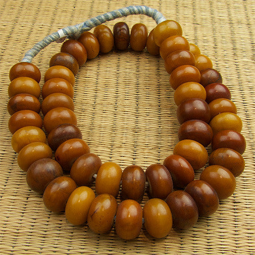 Perfectly Matched African Amber Strand