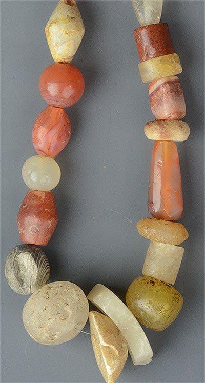 Large Ancient Stone Bead Mix 