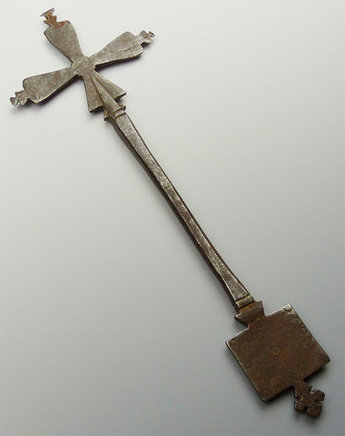 Rare Antique Ethiopian Steel Cross #4