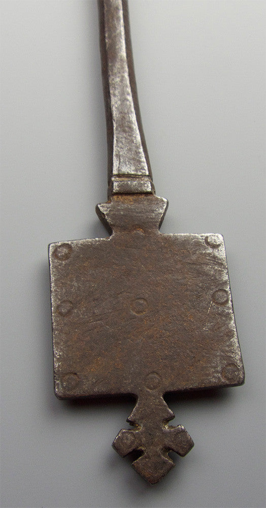 Rare Antique Ethiopian Steel Cross #4