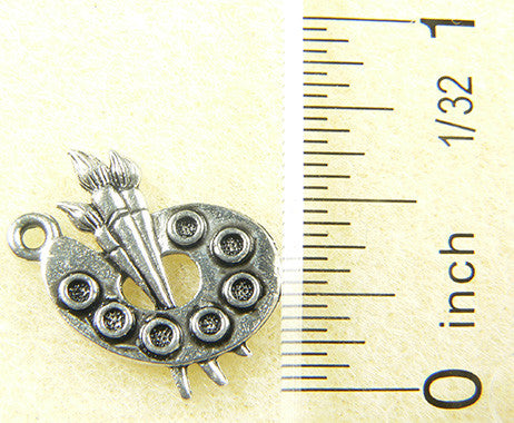 Artist's Palette Charm
