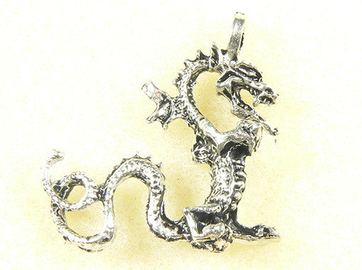 Dragon with L - Tail Charm