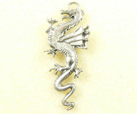 Dragon with Long Tail Charm