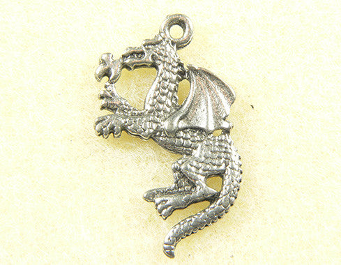 Flat Dragon Charm