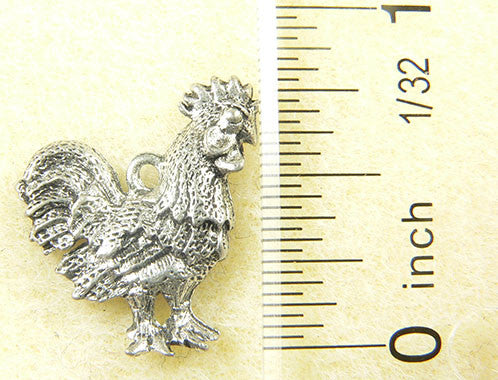 Rooster Charm