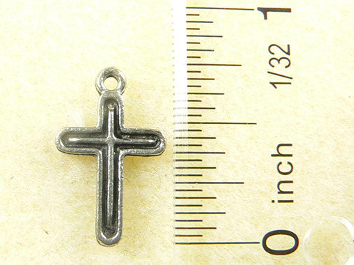 Tiny Cross Charm